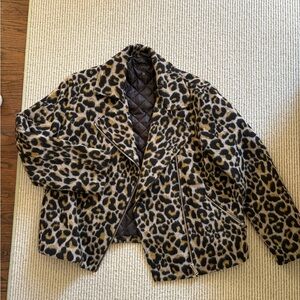 Topshop Leopard Print Women's Jacket